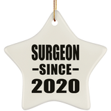 Surgeon Since 2020 - Star Ornament