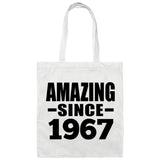 57th Birthday Amazing Since 1967 - Tote Bag White