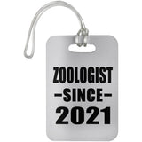 Zoologist Since 2021 - Luggage Bag Tag