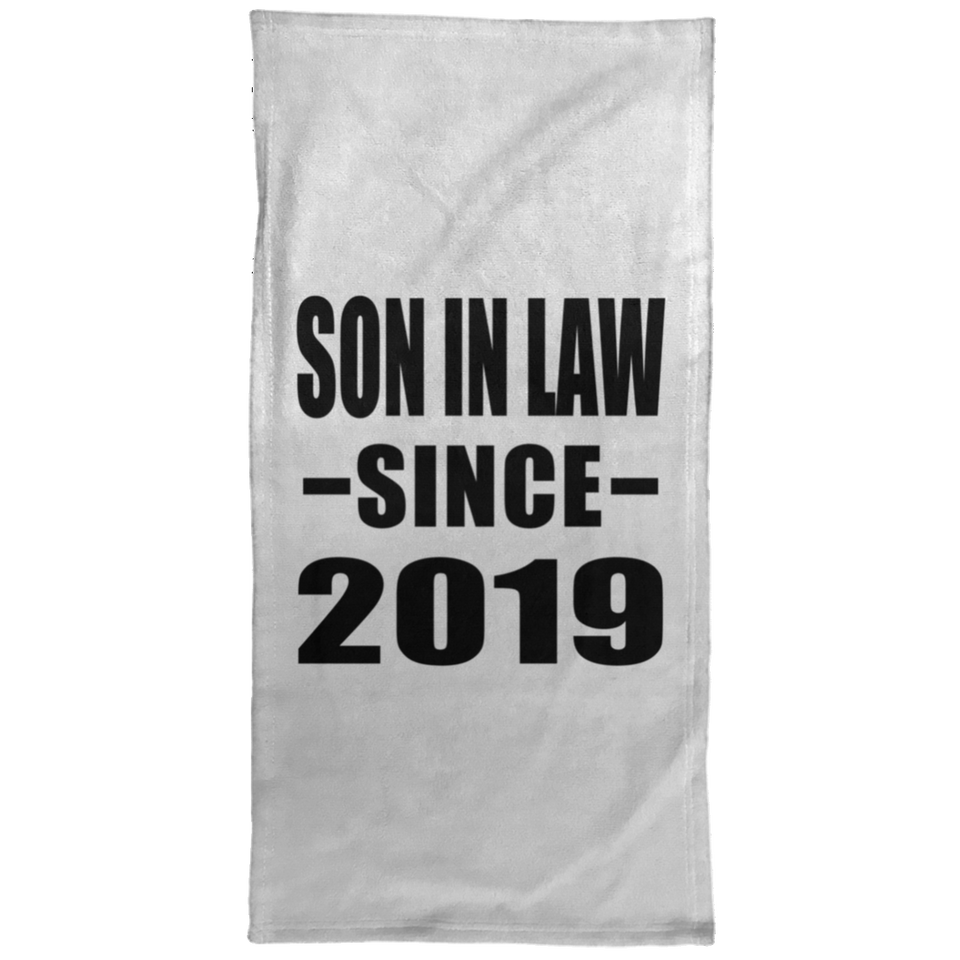 Son In Law Since 2019 - Hand Towel