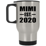 Mimi Established EST. 2020 - Silver Travel Mug