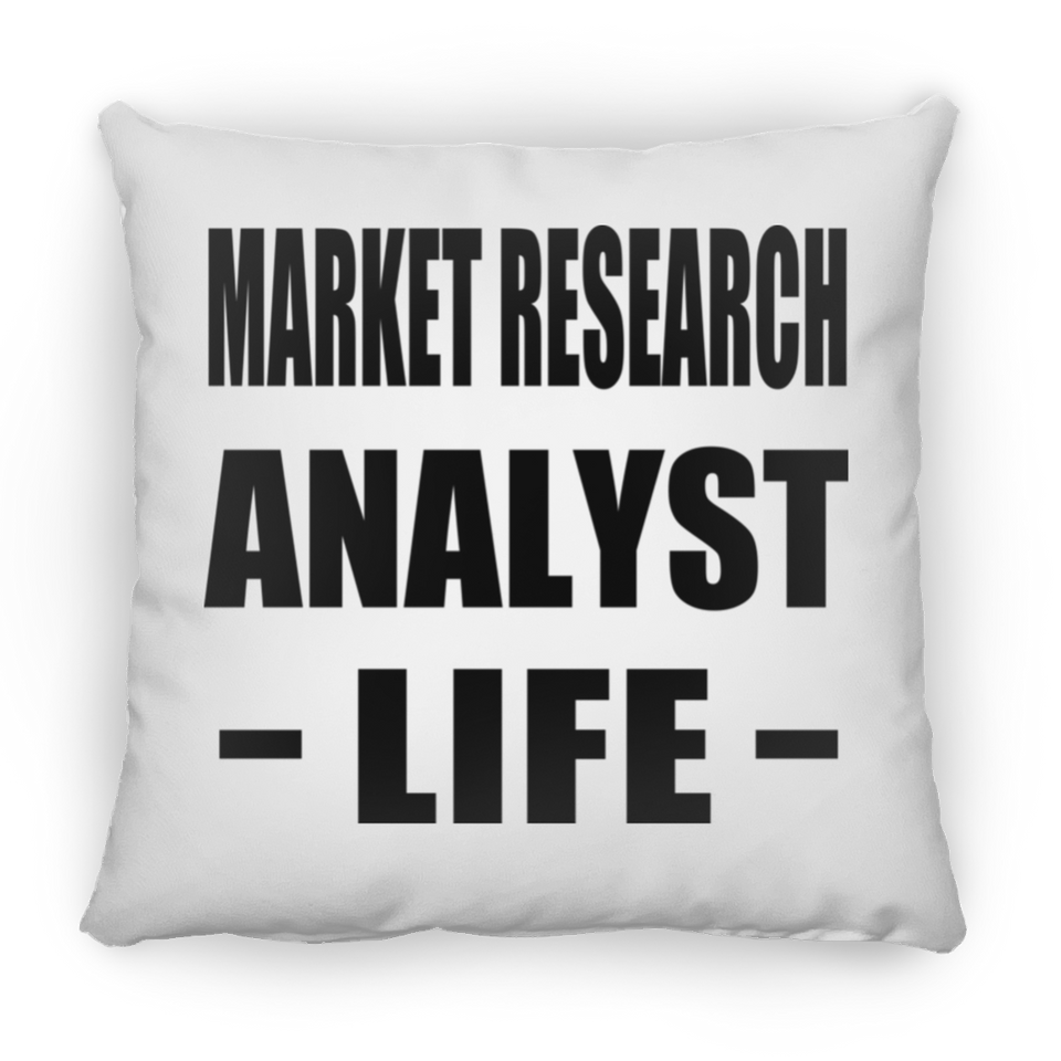 Market Research Analyst Life - Throw Pillow