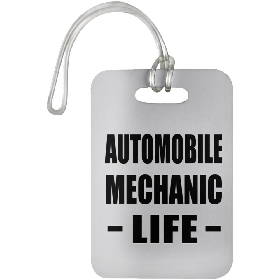 Automobile Mechanic Life - Luggage Bag Tag