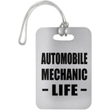 Automobile Mechanic Life - Luggage Bag Tag