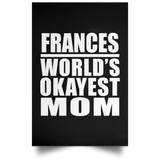 Frances World's Okayest Mom - Poster Portrait