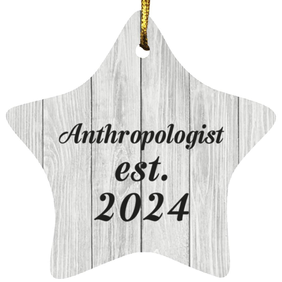Anthropologist Established Est. 2024 - Star Ornament F
