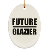 Future Glazier - Oval Ornament
