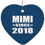 Mimi Since 2018 - Heart Ornament