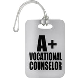 A+ Vocational Counselor - Luggage Bag Tag