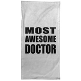 Most Awesome Doctor - Hand Towel