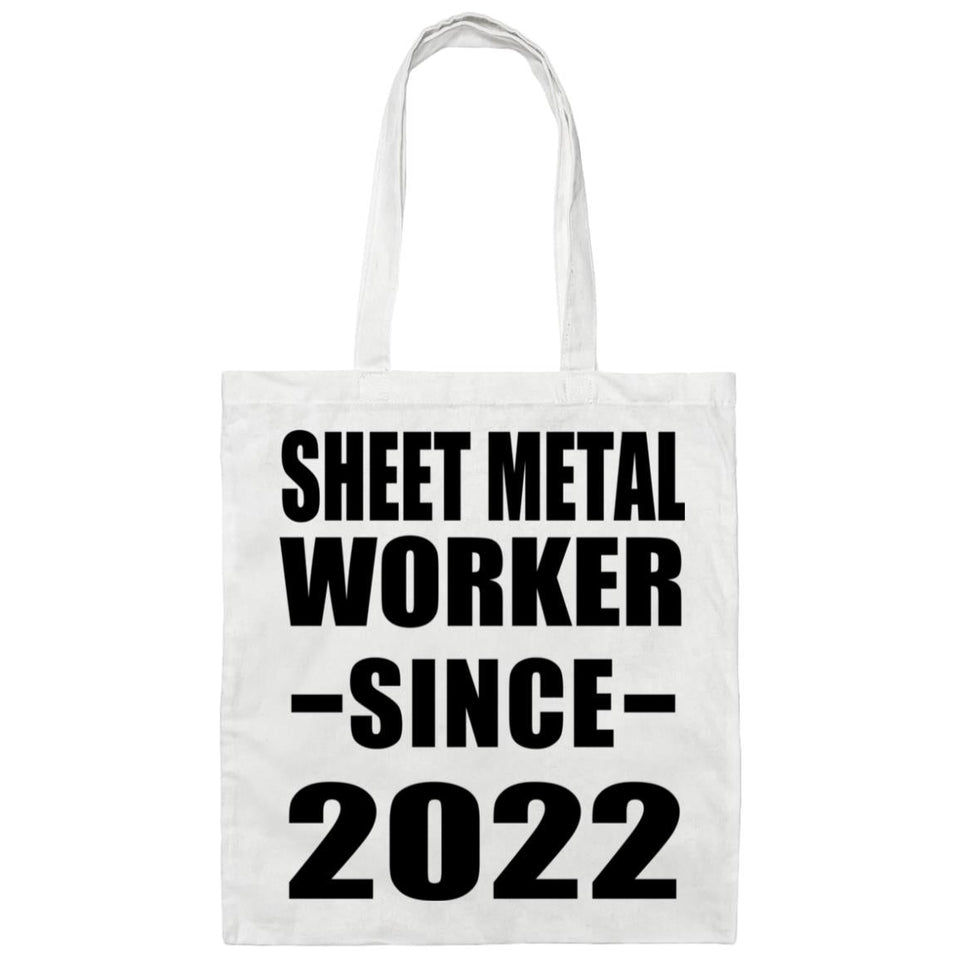 Sheet Metal Worker Since 2022 - Tote Bag White