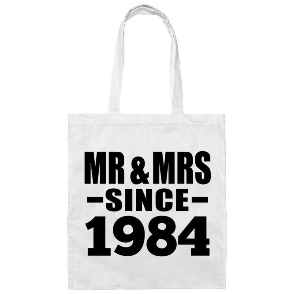 40th Anniversary Mr & Mrs Since 1984 - Tote Bag White