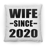 Wife Since 2020 - Throw Pillow