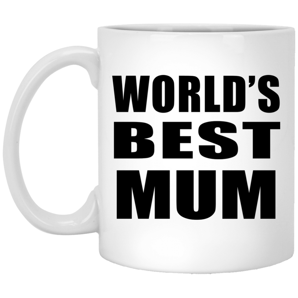 World's Best Mum - 11 Oz Coffee Mug