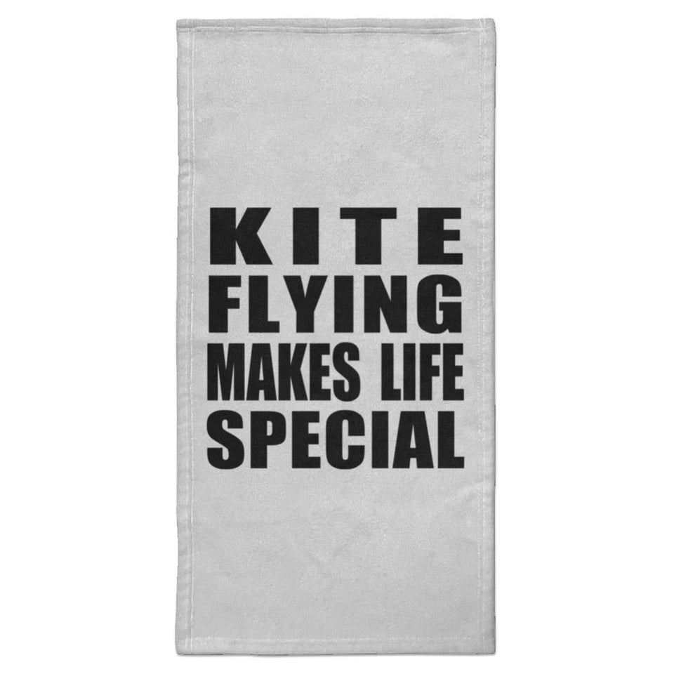 Kite Flying Makes Life Special - Hand Towel