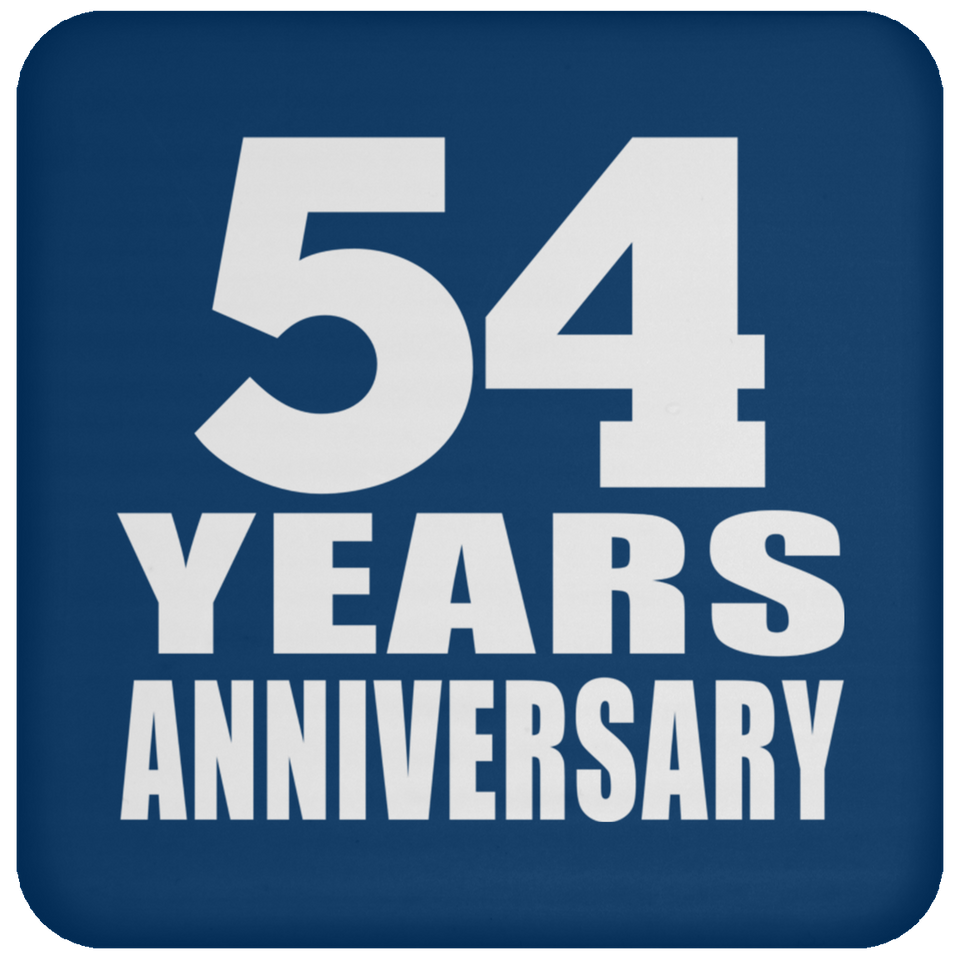 54th Anniversary 54 Years - Coaster