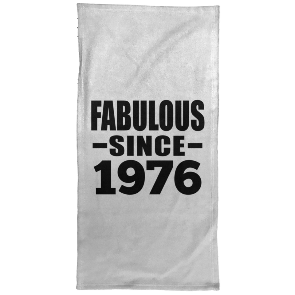 48th Birthday Fabulous Since 1976 - Hand Towel