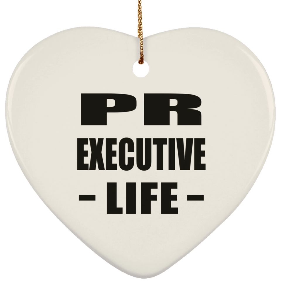 Pr Executive Life - Heart Ornament