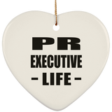Pr Executive Life - Heart Ornament