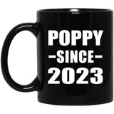 Poppy Since 2023 - 11oz Coffee Mug Black