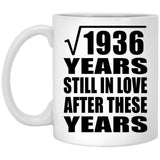 44th Anniversary Square Root of 1936 Years Still In Love - 11oz Coffee Mug