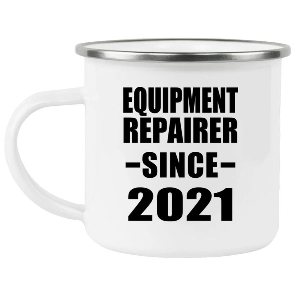 Equipment Repairer Since 2021 - 12oz Camping Mug
