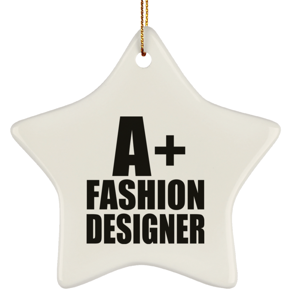 A+ Fashion Designer - Star Ornament