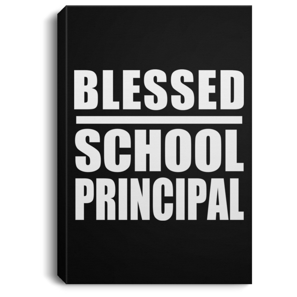 Blessed School Principal - Canvas Portrait