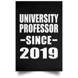 University Professor Since 2019 - Poster Portrait