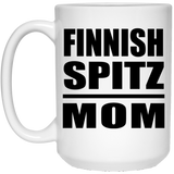 Finnish Spitz Mom - 15oz Coffee Mug