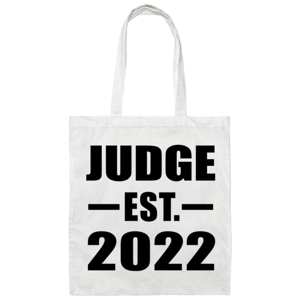 Judge Established EST. 2022 - Tote Bag White