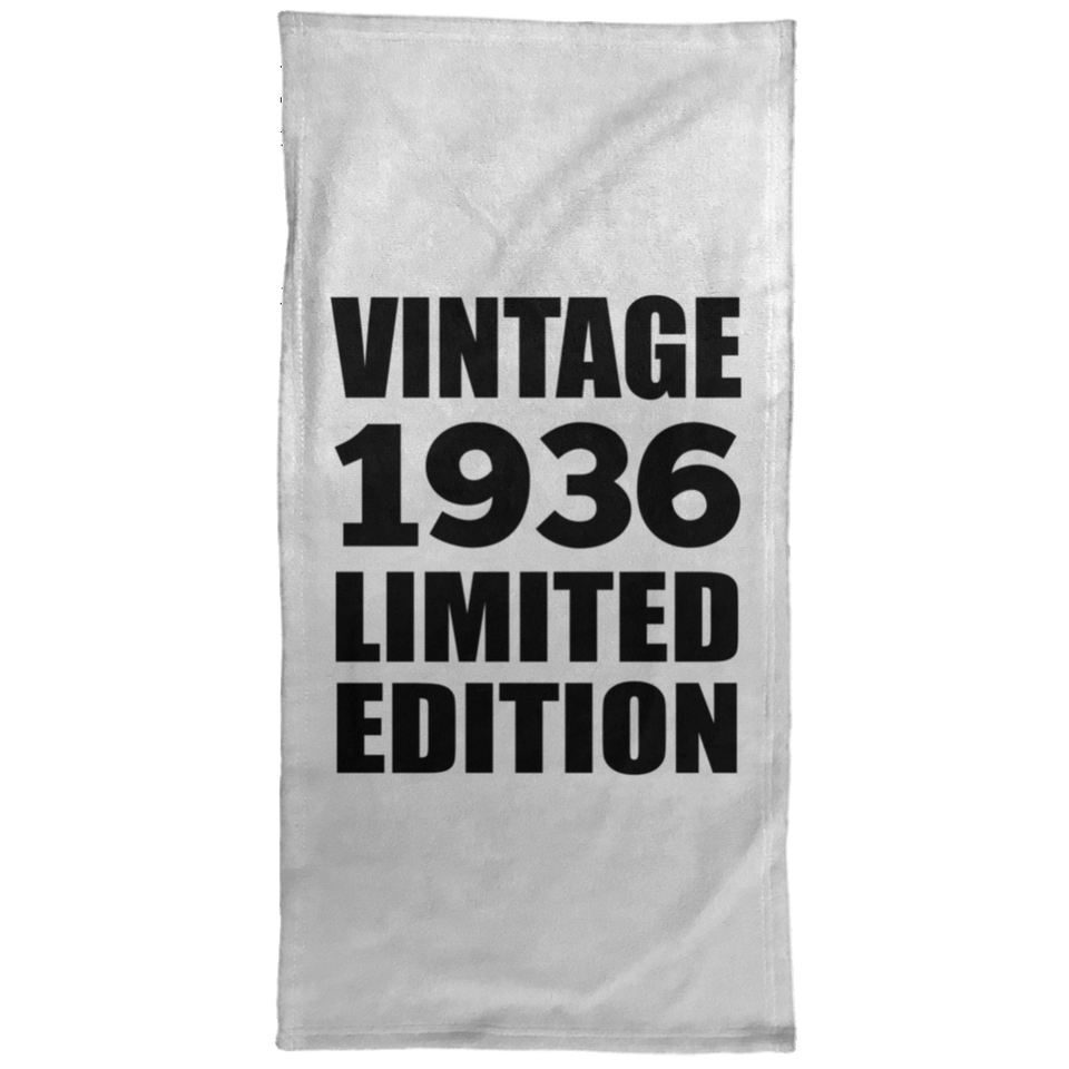 88th Birthday Vintage 1936 Limited Edition - Hand Towel