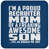 Proud Recruiter Mom Of Awesome Son - Drink Coaster
