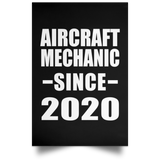 Aircraft Mechanic Since 2020 - Poster Portrait