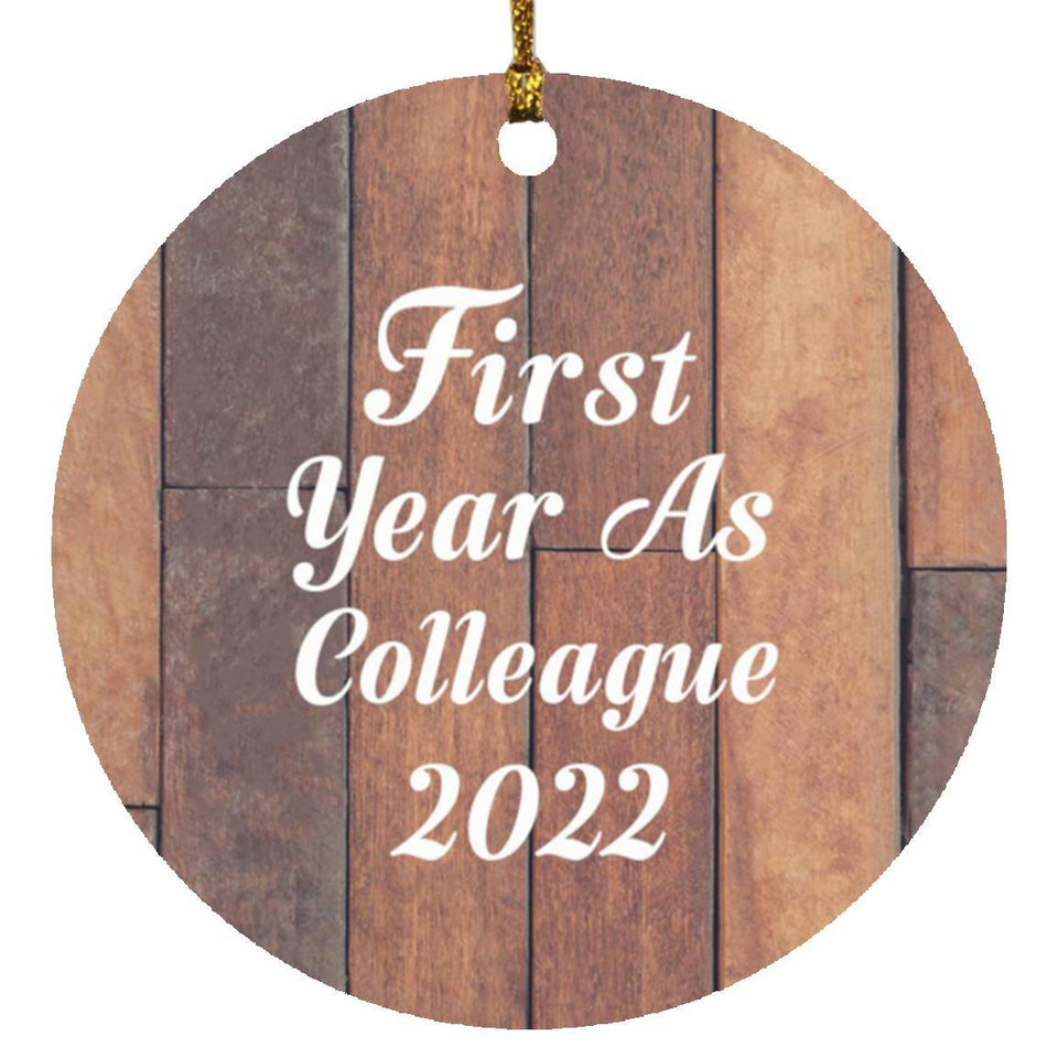 First Year As Colleague 2022 - Circle Ornament E