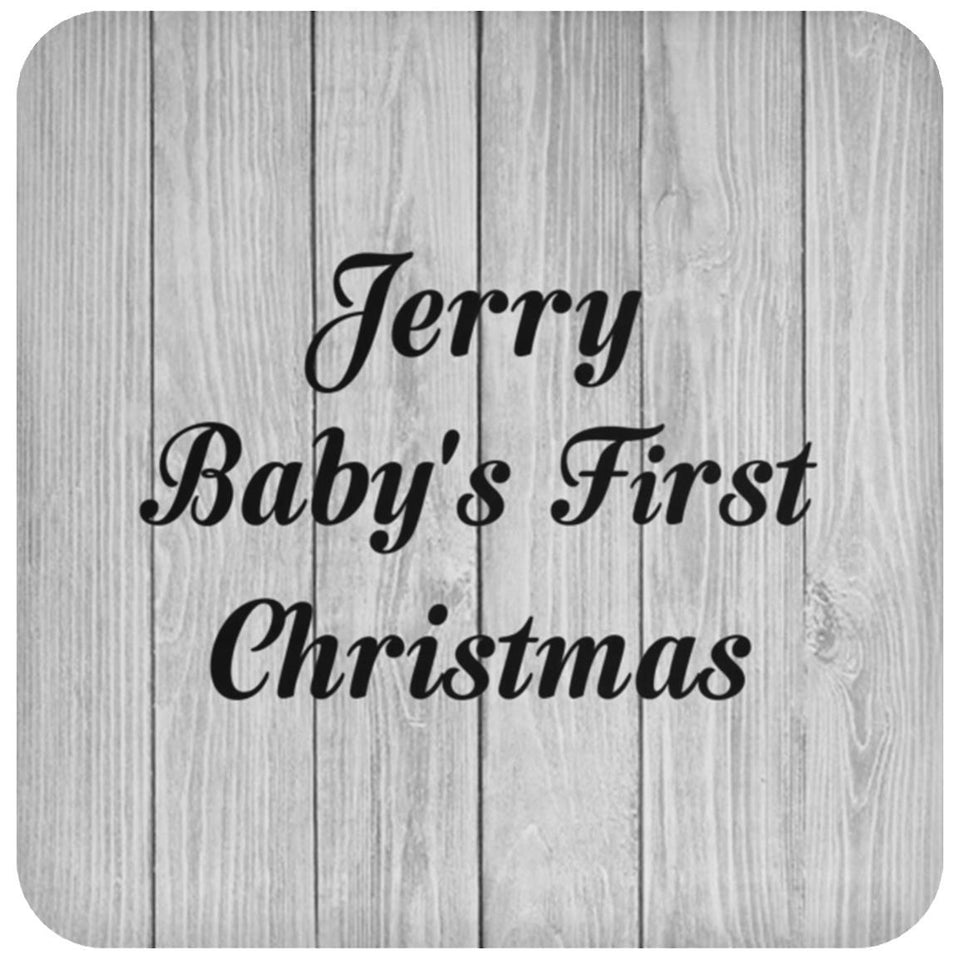 Jerry Baby's First Christmas - Drink Coaster F