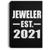 Jeweler Established EST. 2021 - Canvas Portrait
