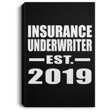 Insurance Underwriter Established EST. 2019 - Canvas Portrait