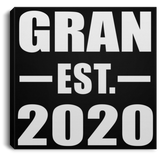 Gran Established EST. 2020 - Canvas Square