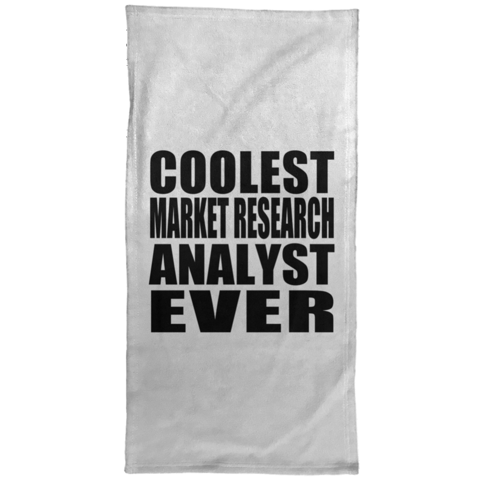 Coolest Market Research Analyst Ever - Hand Towel