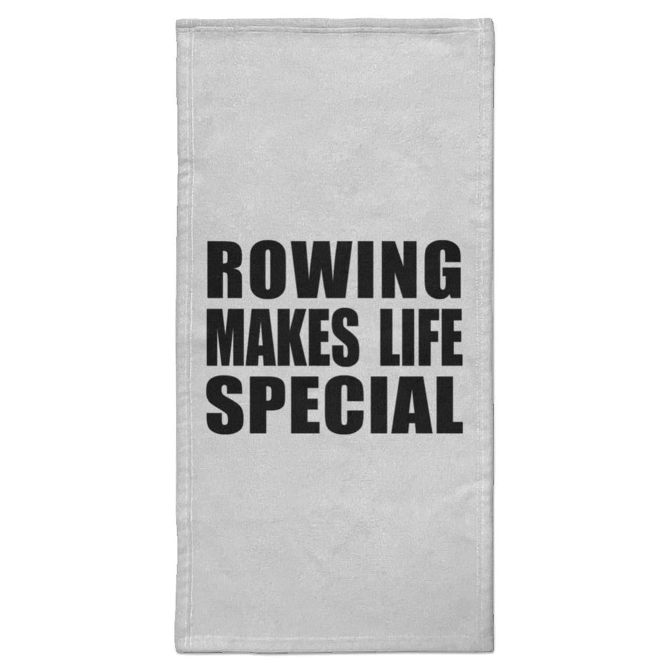 Rowing Makes Life Special - Hand Towel