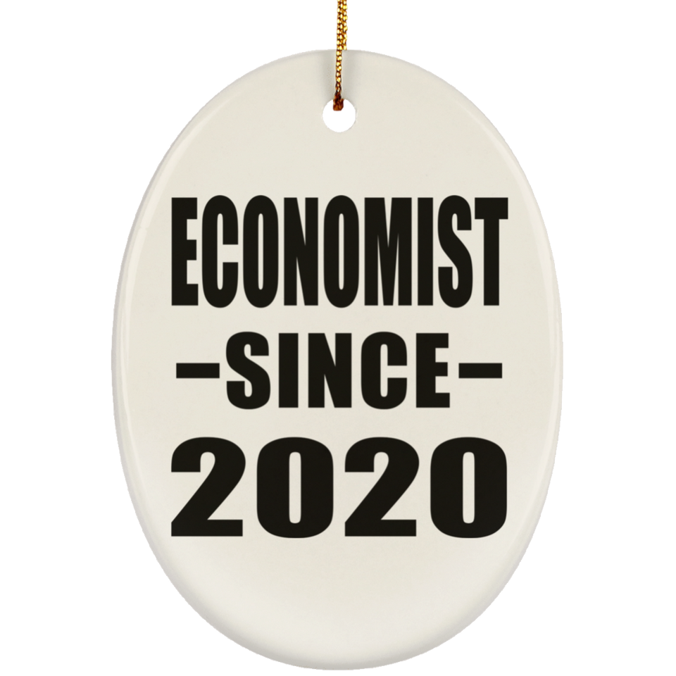 Economist Since 2020 - Oval Ornament