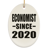 Economist Since 2020 - Oval Ornament