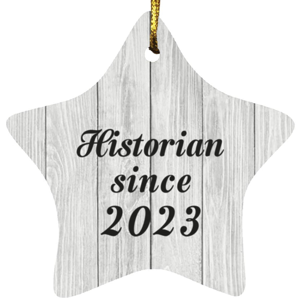 Historian Since 2023 - Star Ornament F