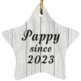 Pappy Since 2023 - Star Ornament F