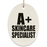 A+ Skincare Specialist - Oval Ornament