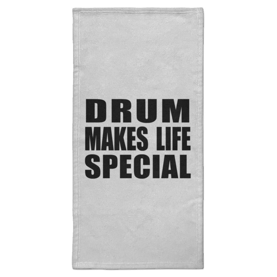 Drum Makes Life Special - Hand Towel