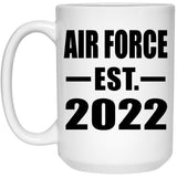 Air Force Established EST. 2022 - 15oz Coffee Mug