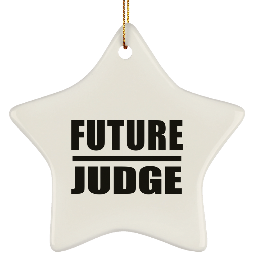 Future Judge - Star Ornament