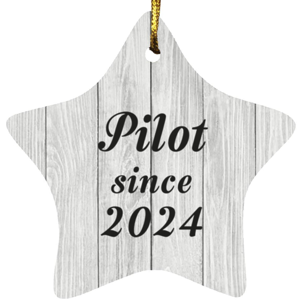 Pilot Since 2024 - Star Ornament F